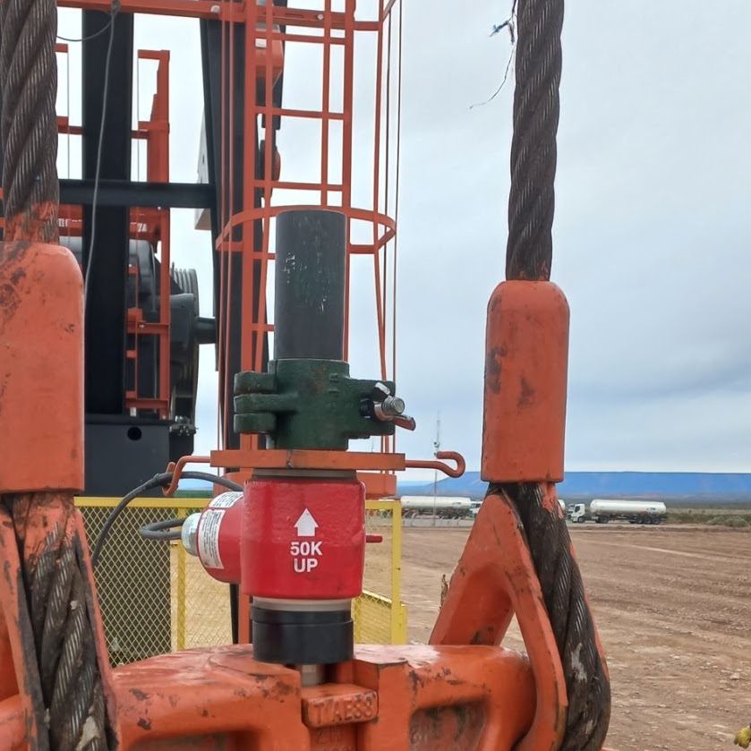Equipo de intervención de pozo en campo, Neuquén