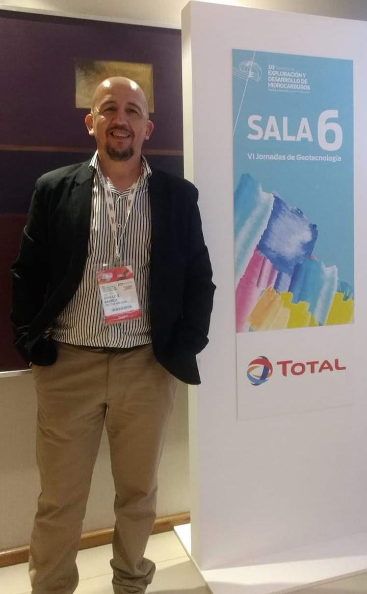 José Luis Barros en el 10° Congreso de Exploración y Desarrollo de Hidrocarburos